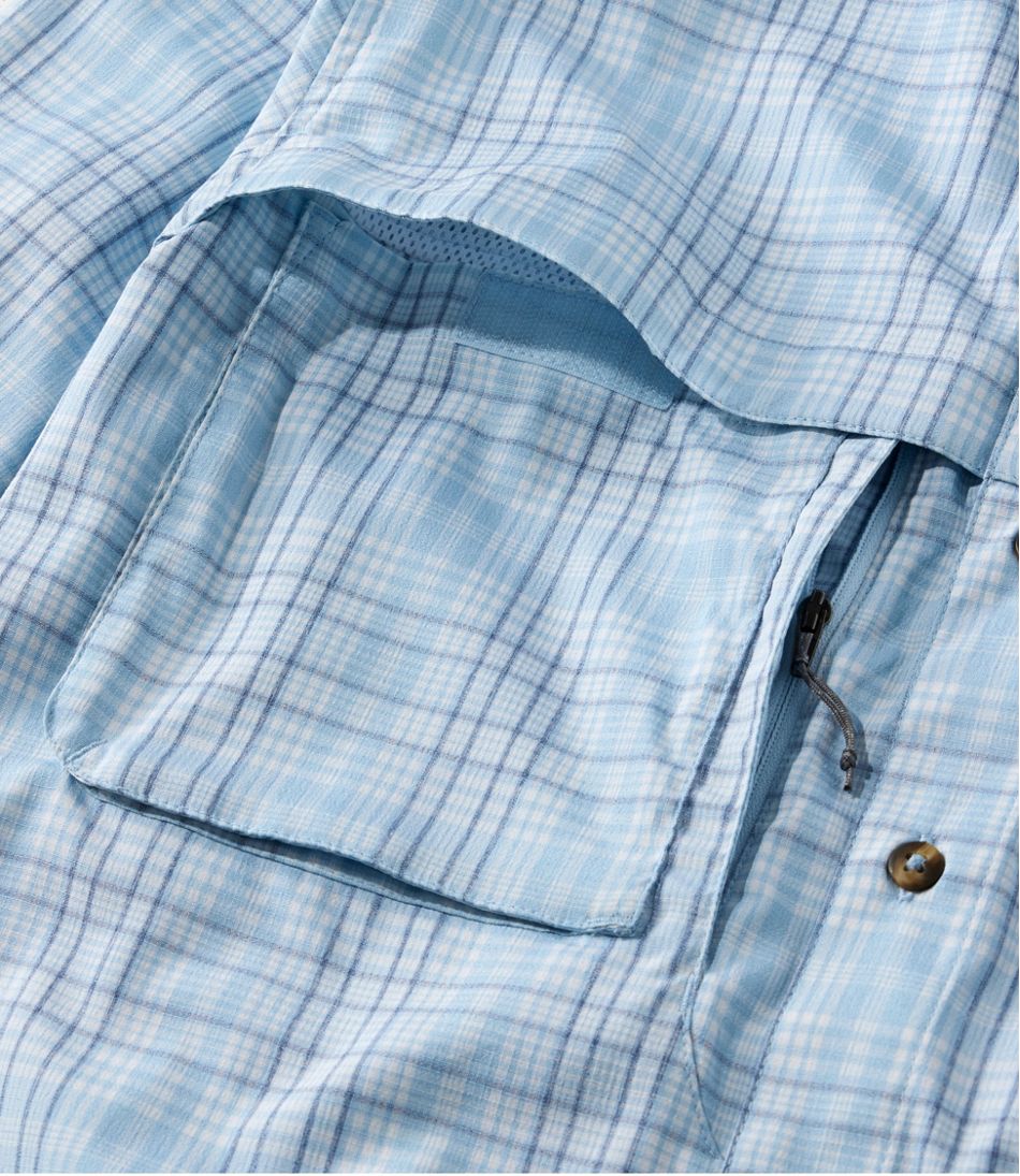 Men's Tropicwear Shirt, Plaid Long-Sleeve - Image 4