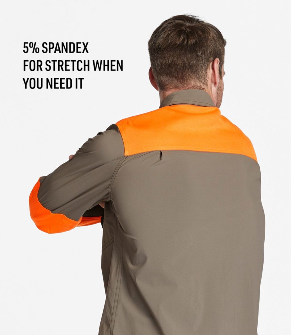 Men's Technical Stretch Upland Shirt with No Fly Zone - Image 4
