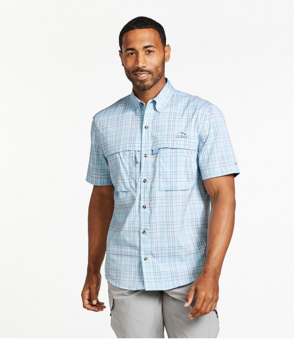 Men's Tropicwear Shirt, Plaid Short-Sleeve - Image 2