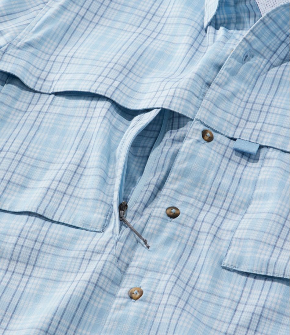 Men's Tropicwear Shirt, Plaid Short-Sleeve - Image 5
