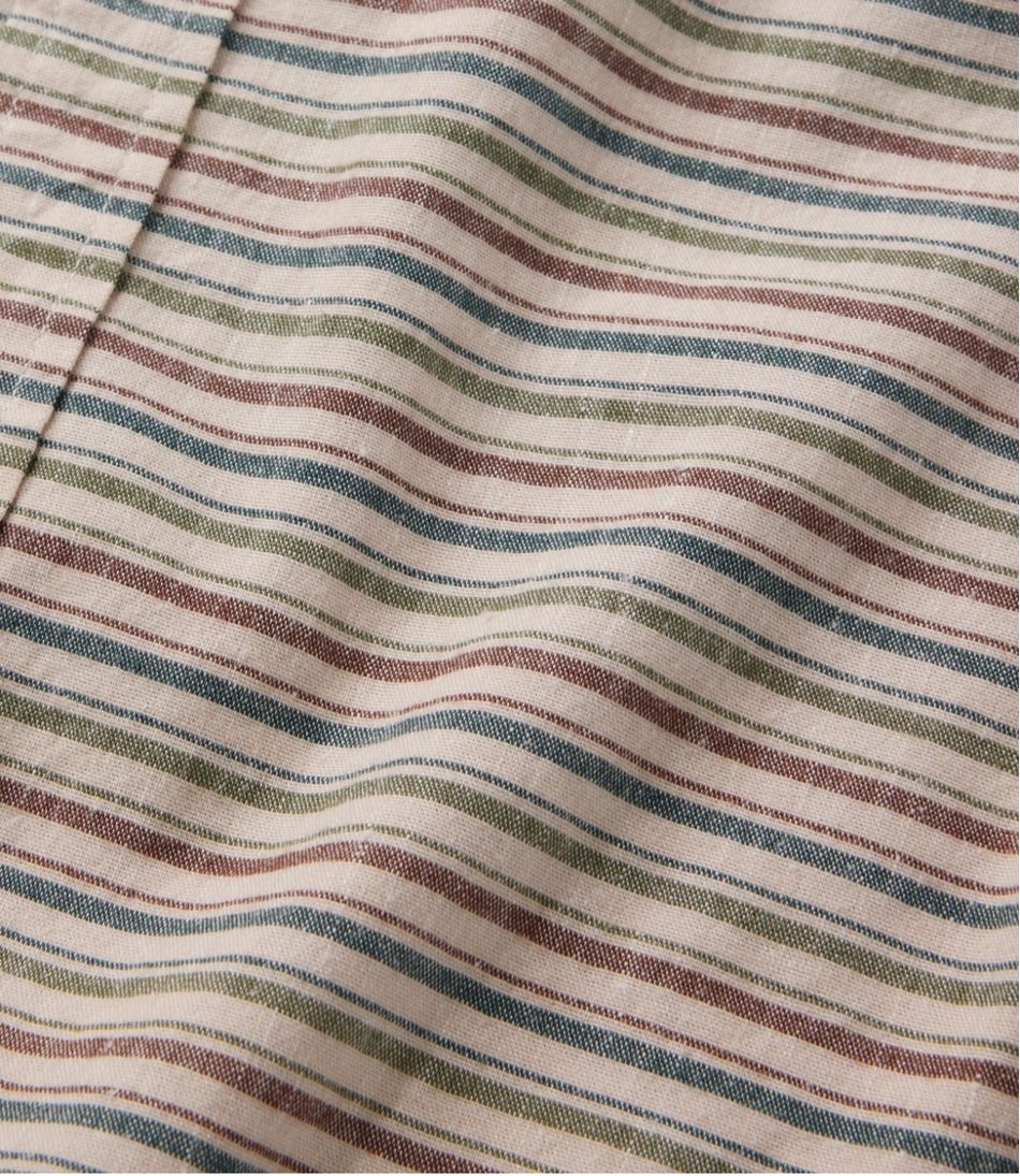 Men's Stonecoast Hemp Shirt, Short-Sleeve, Slightly Fitted Untucked Fit, Stripe - Image 6
