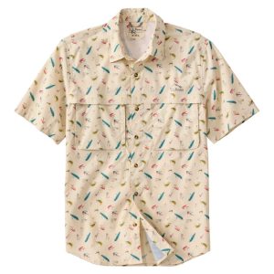 Men's Tropicwear Shirt, Short-Sleeve Print