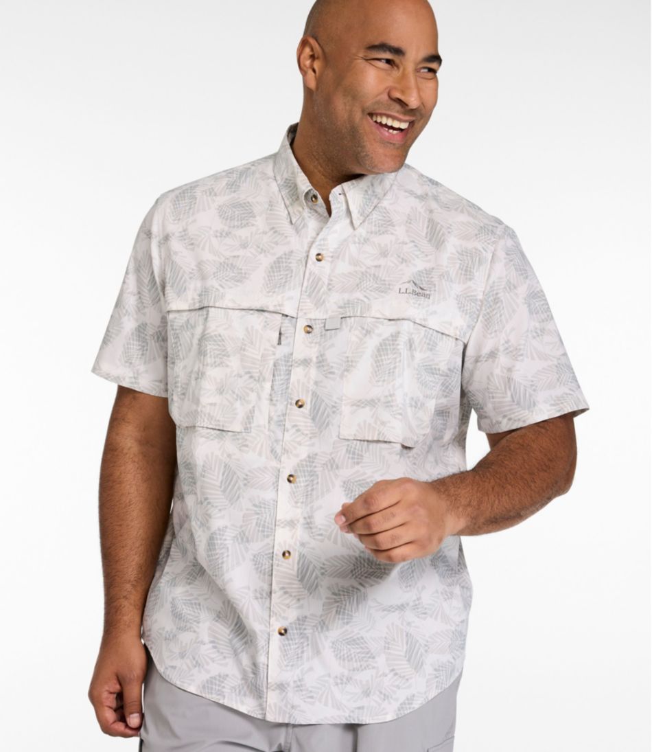 Men's Tropicwear Shirt, Short-Sleeve Print - Image 4