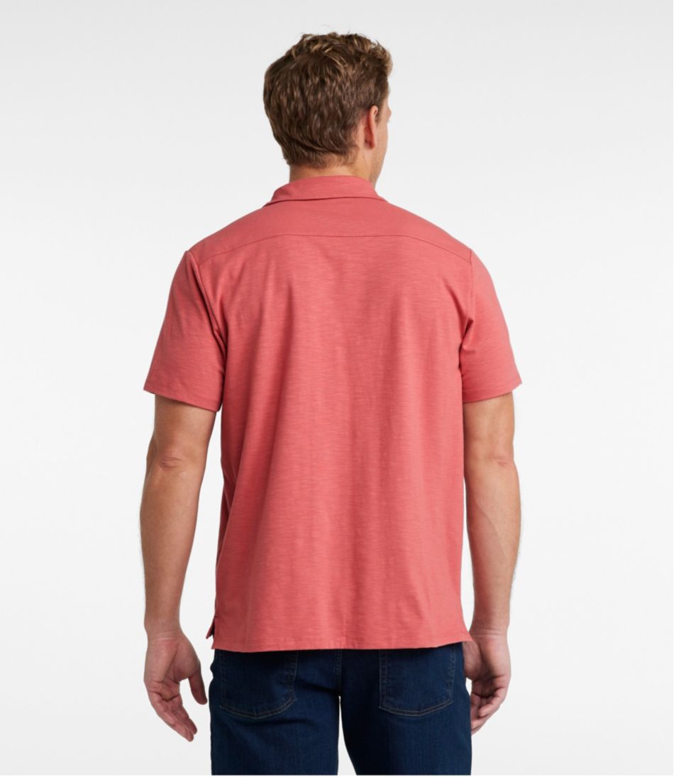 Men's Lakewashed Performance Shirts, Button-Front Shirt, Short-Sleeve - Image 3