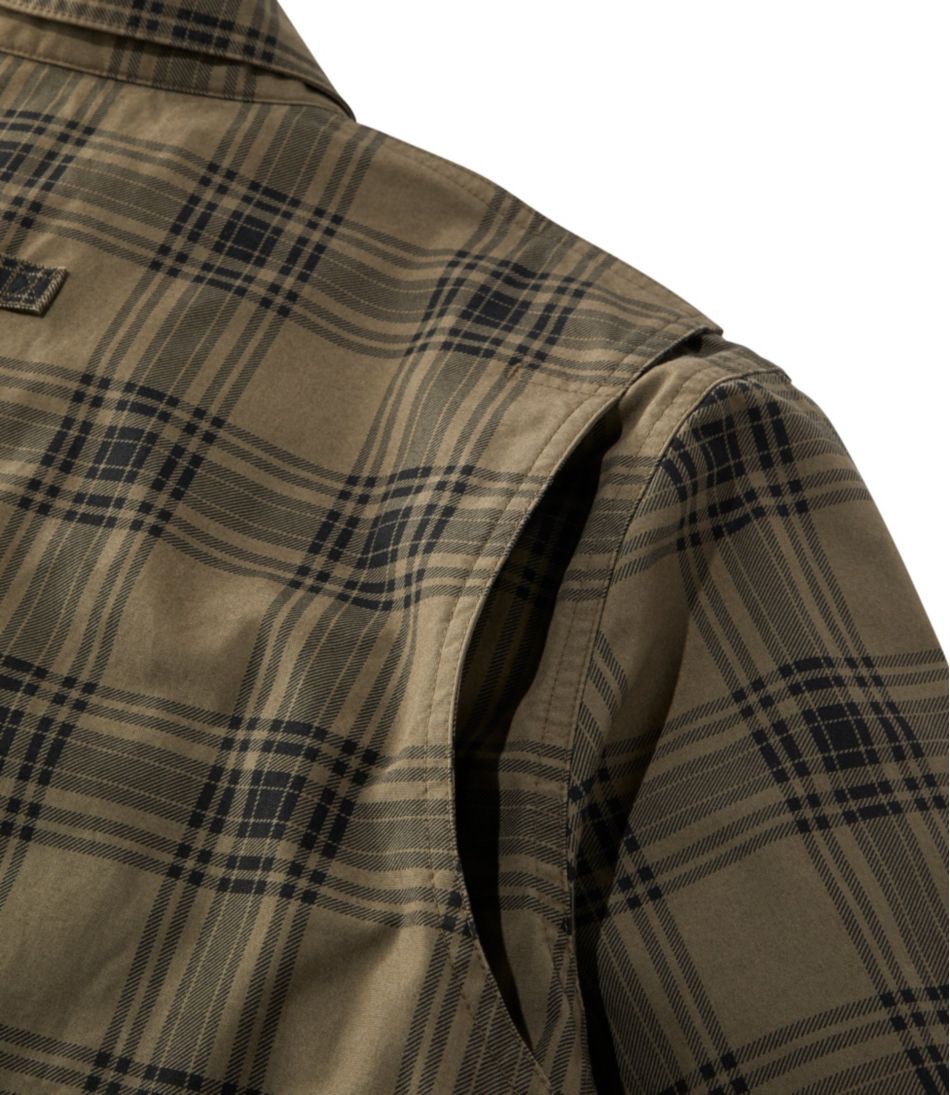 Men's Double L Field Shirt, Plaid - Image 4