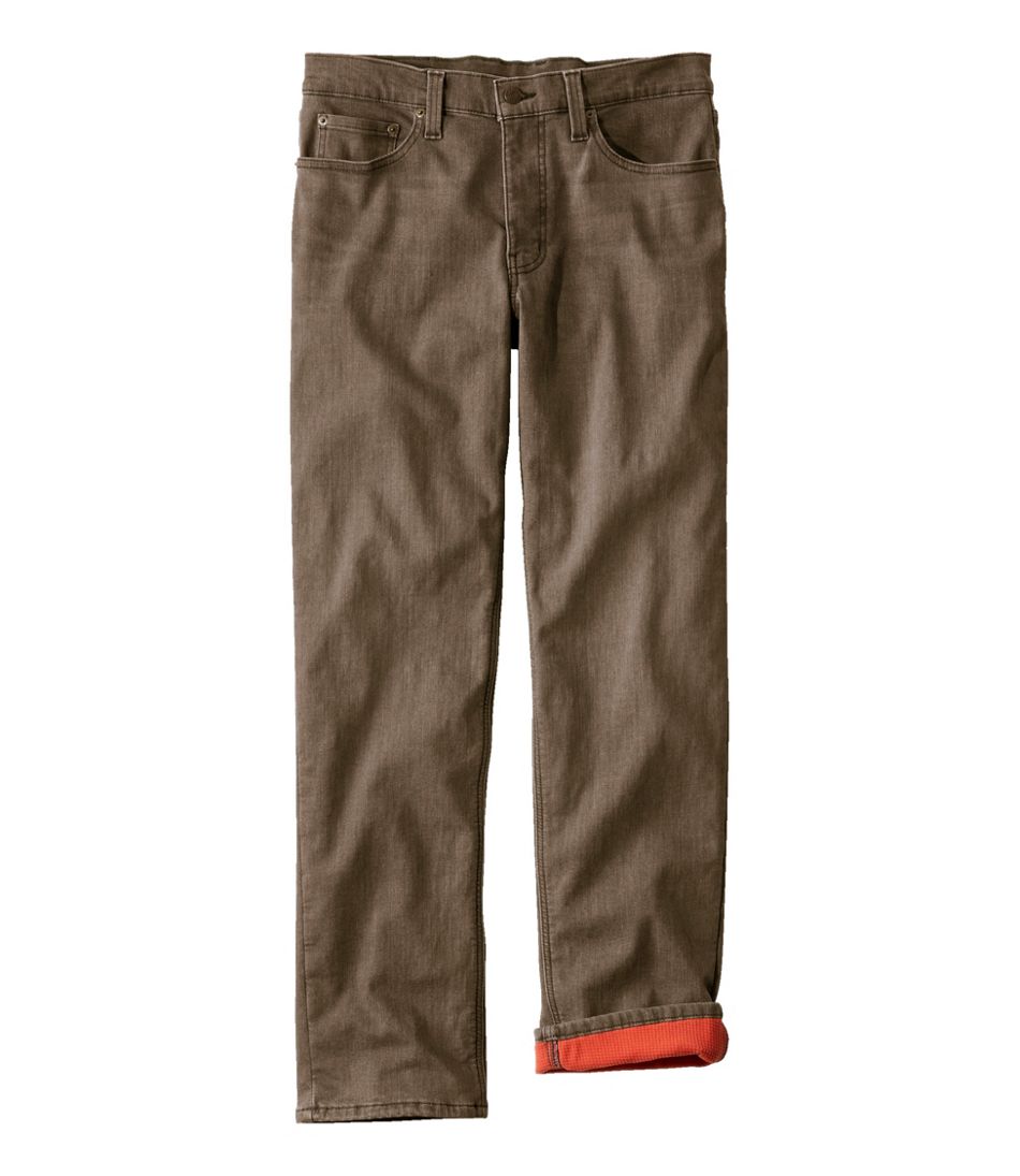 Men's BeanFlex? Jeans, Standard Athletic Fit, Fleece-Lined