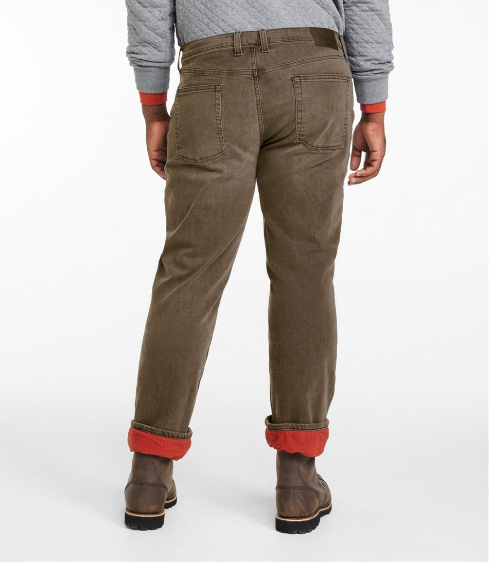 Men's BeanFlex? Jeans, Standard Athletic Fit, Fleece-Lined - Image 6