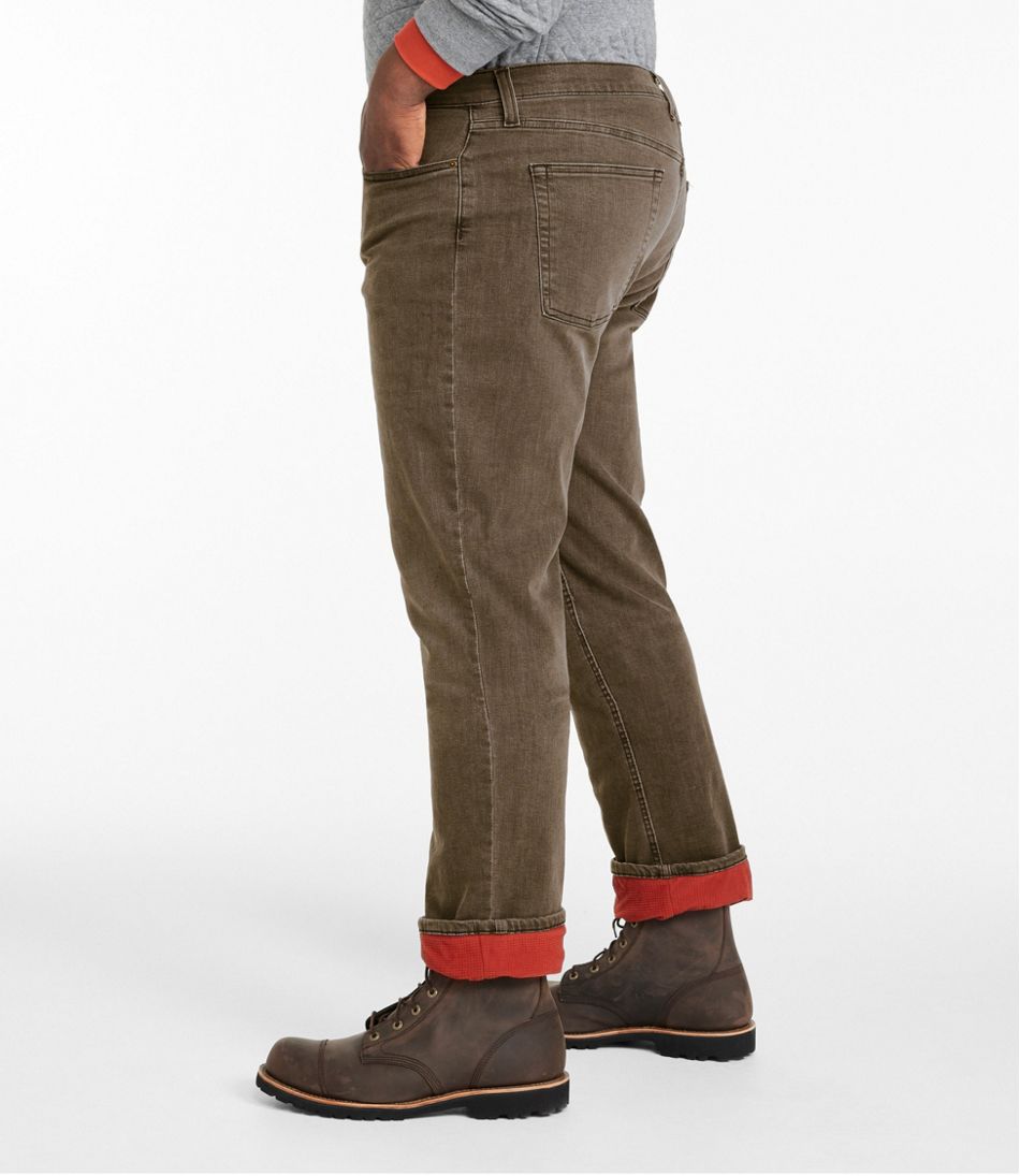 Men's BeanFlex? Jeans, Standard Athletic Fit, Fleece-Lined - Image 7