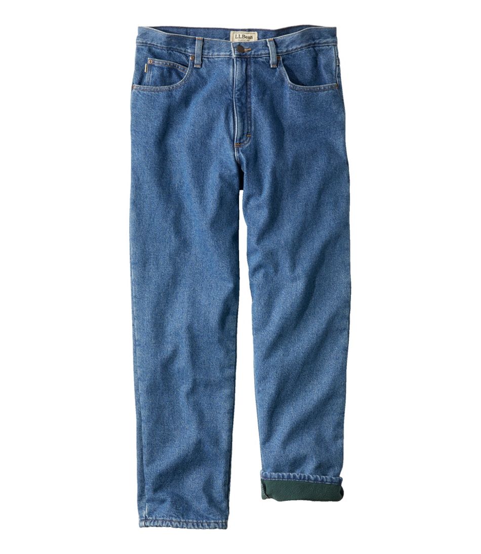Men's Double L? Jeans, Classic Fit, Fleece-Lined