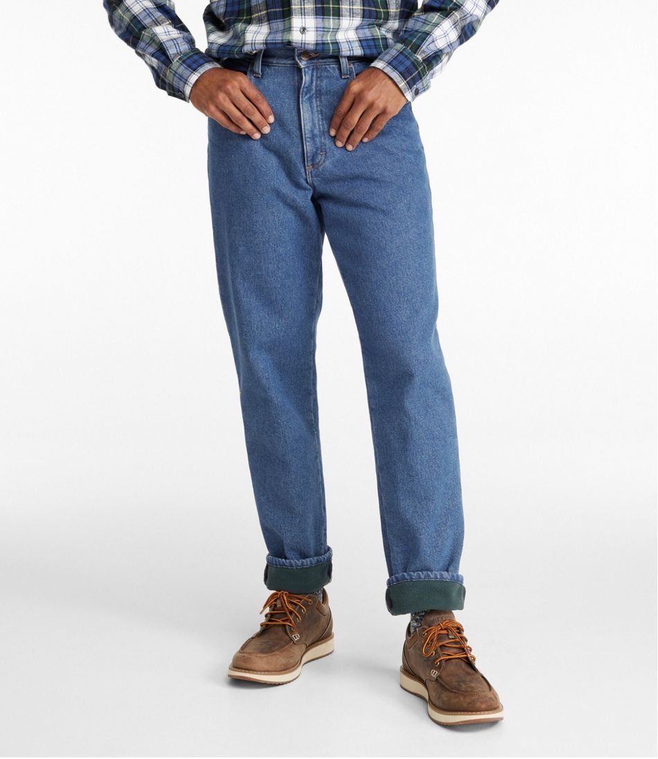 Men's Double L? Jeans, Classic Fit, Fleece-Lined - Image 2