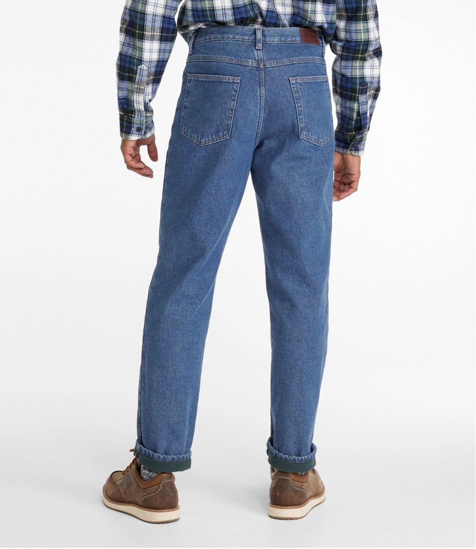 Men's Double L? Jeans, Classic Fit, Fleece-Lined - Image 3
