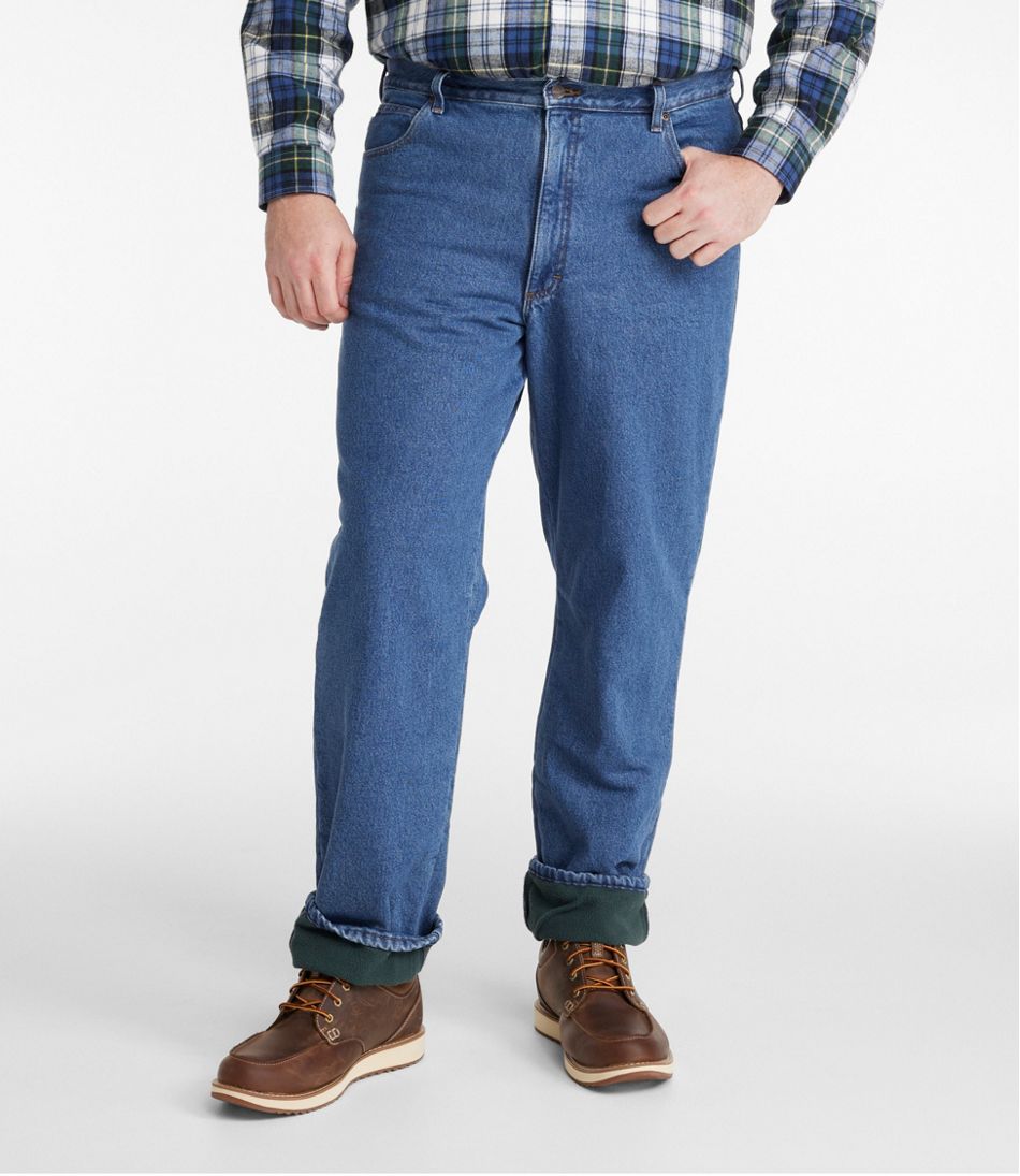 Men's Double L? Jeans, Classic Fit, Fleece-Lined - Image 5