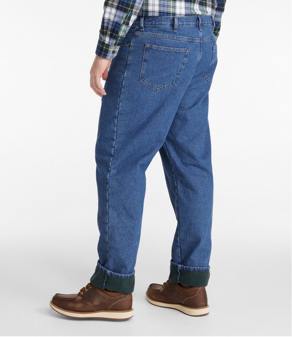 Men's Double L? Jeans, Classic Fit, Fleece-Lined - Image 7