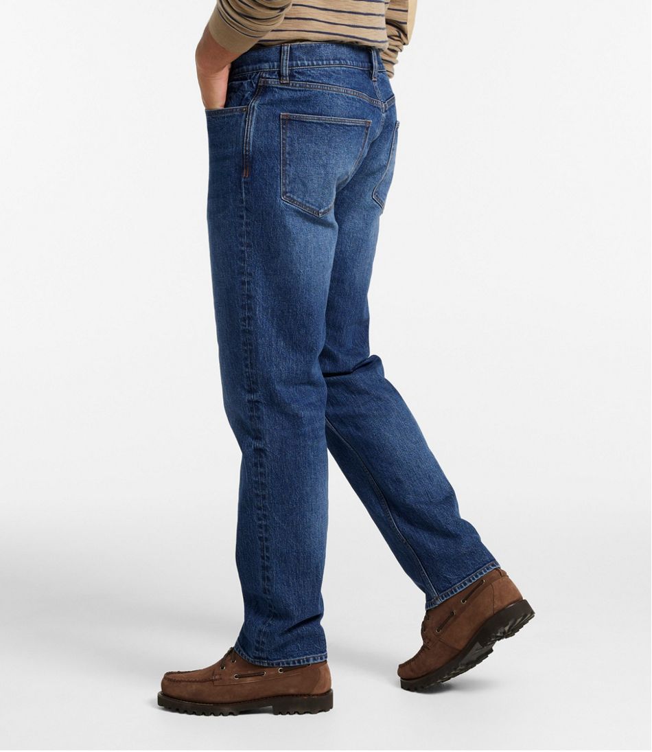 Men's Signature Heritage Denim, Slim Fit, Straight Leg - Image 4