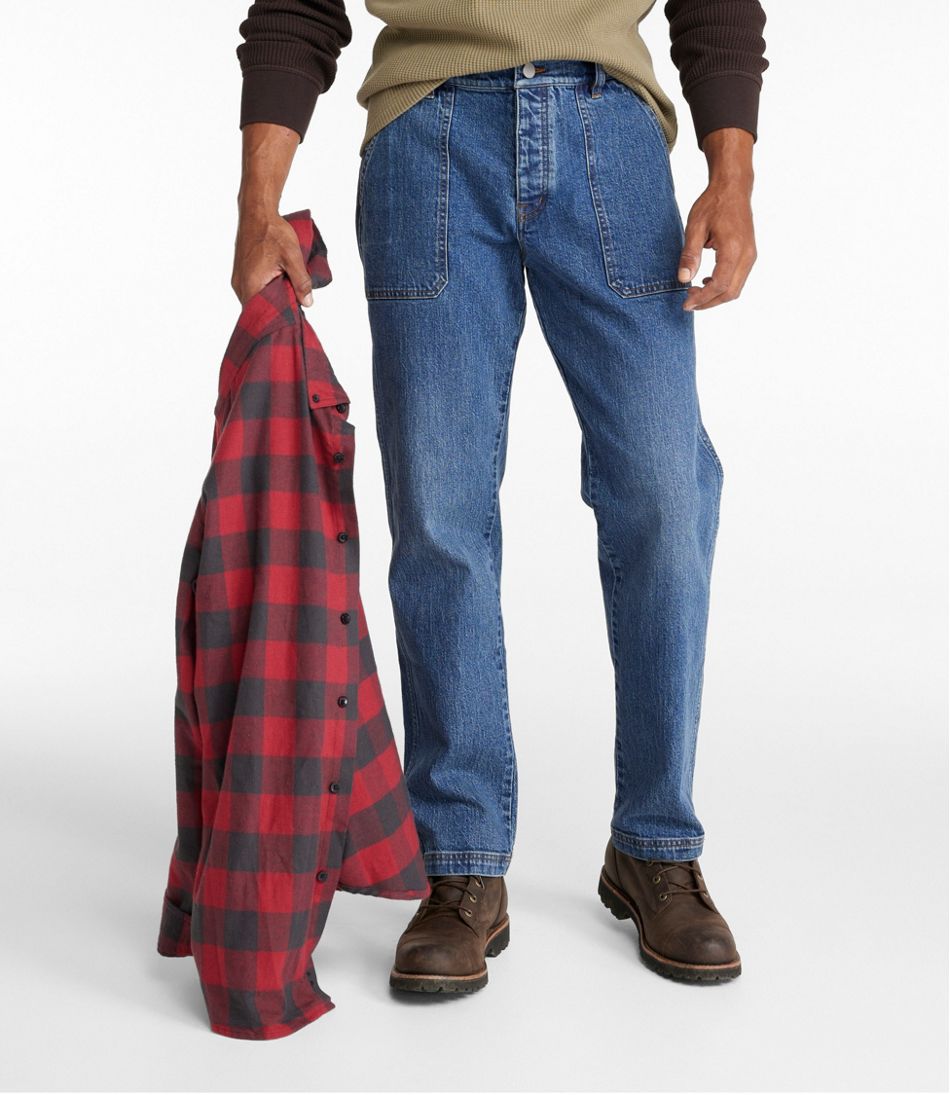 Men's Signature Heritage Utility Denim, Classic Fit, Straight Leg - Image 2
