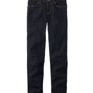 Men's Signature Five-Pocket Jeans with Stretch, Slim Straight