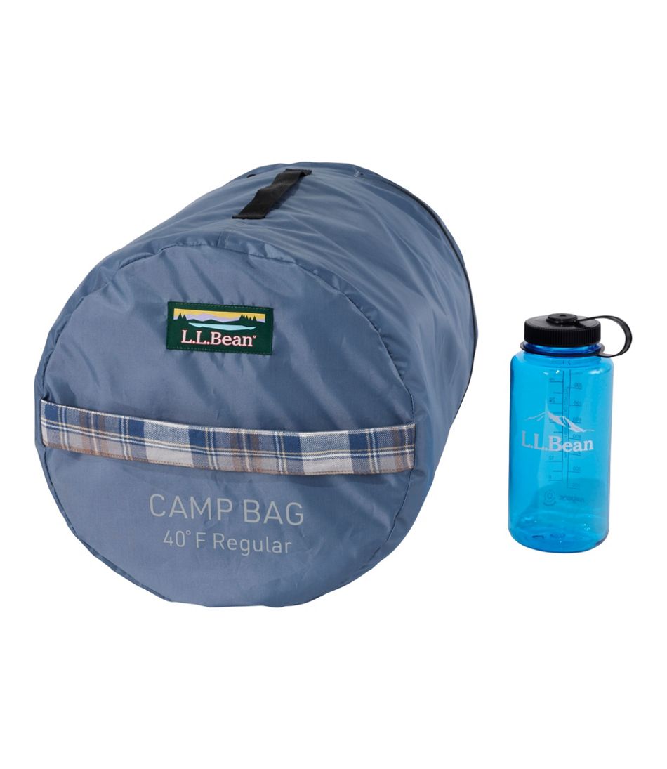 L.L.Bean Flannel Lined Camp Sleeping Bag, 40?? - Image 2