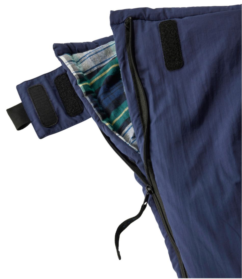 L.L.Bean Flannel Lined Camp Sleeping Bag, 40?? - Image 5