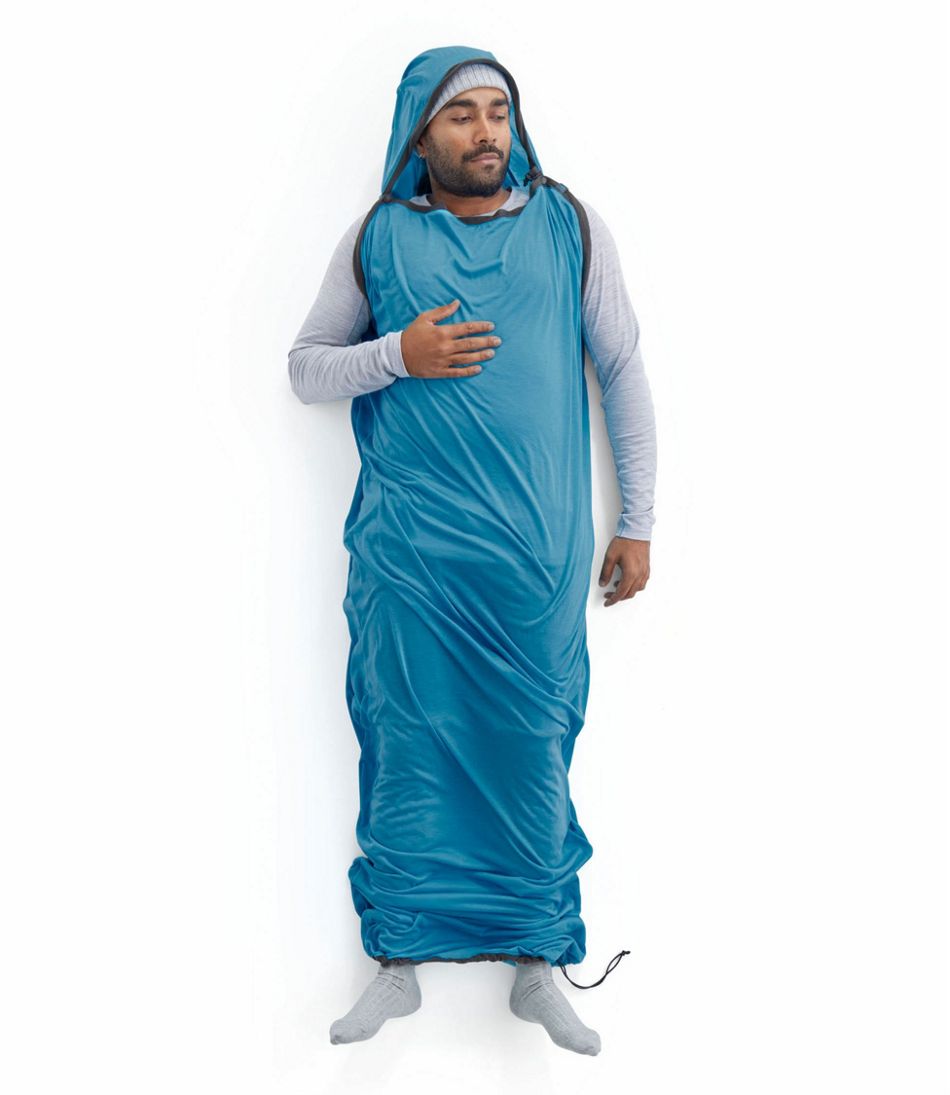 Sea To Summit Breeze Sleeping Bag Liner, Mummy with Drawcord - Image 5