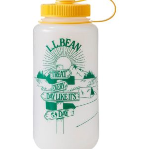 Nalgene Ultralite Wide Mouth Water Bottle with L.L.Bean Print, 32 oz.