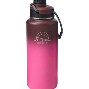 L.L.Bean Insulated Bean Canteen Water Bottle, 32 oz. Print