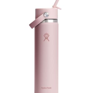 Hydro Flask Wide Mouth Water Bottle with Flex Straw Cap, 24 oz.