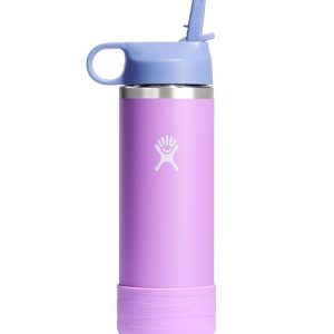 Kids' Hydro Flask Wide Mouth Straw Cap And Boot, 18 oz.