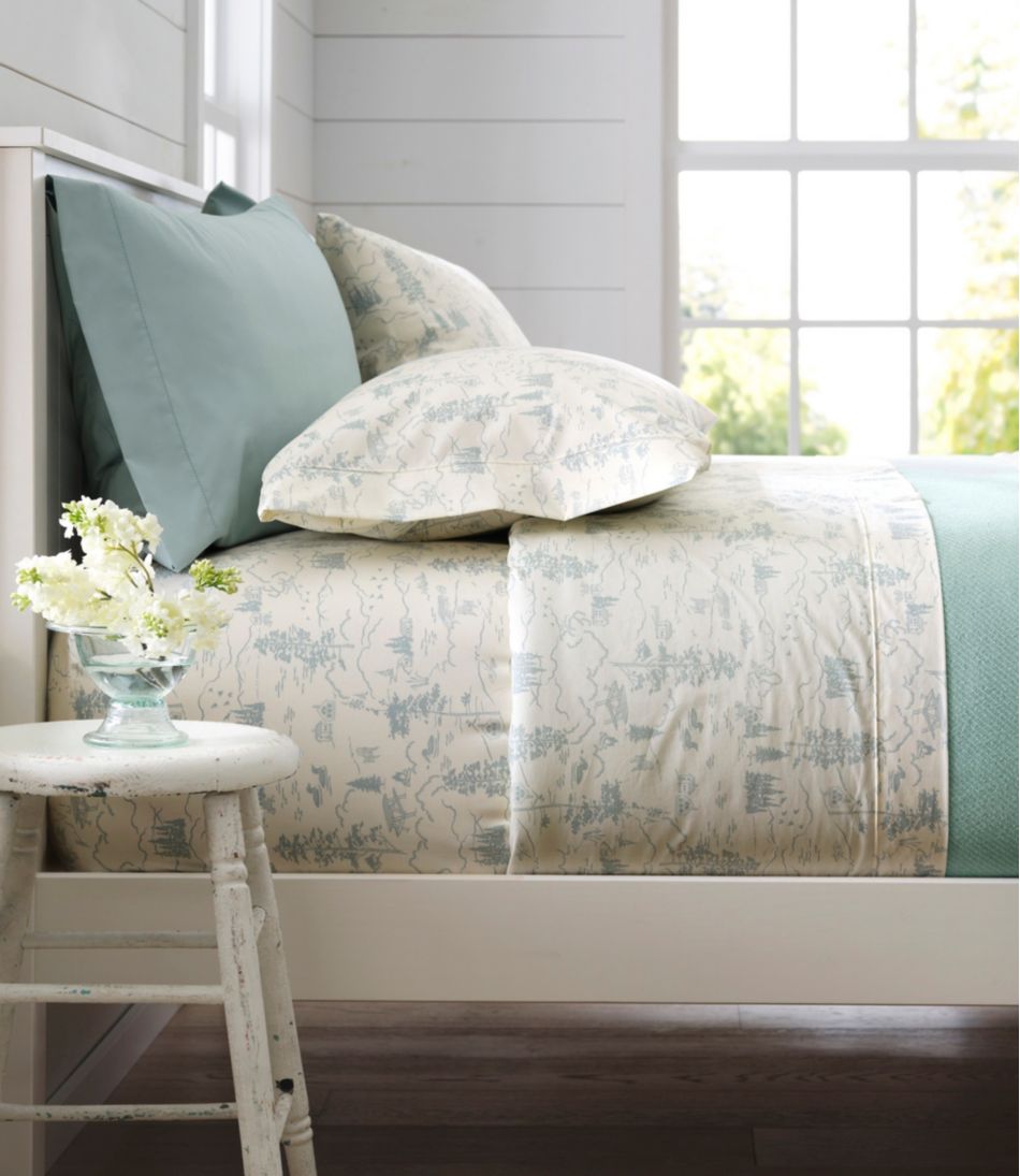 280-Thread-Count Pima Cotton Percale Pillowcases, Set of Two - Image 5