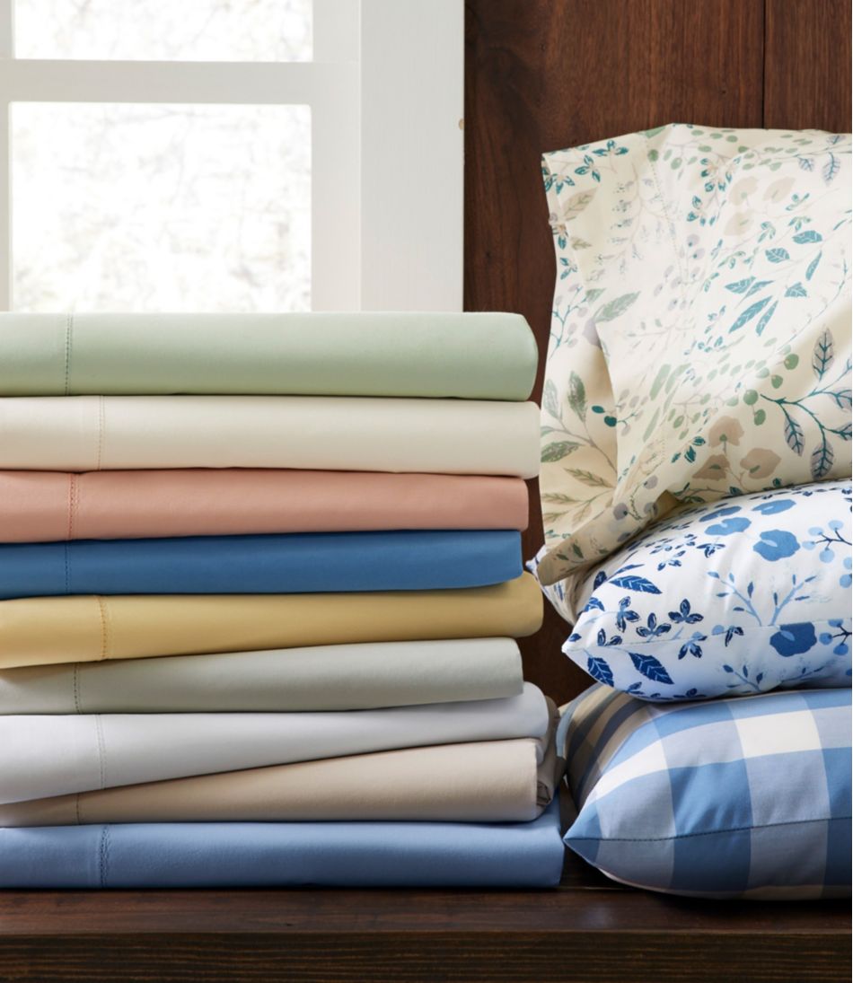 280-Thread-Count Pima Cotton Percale Pillowcases, Set of Two - Image 7