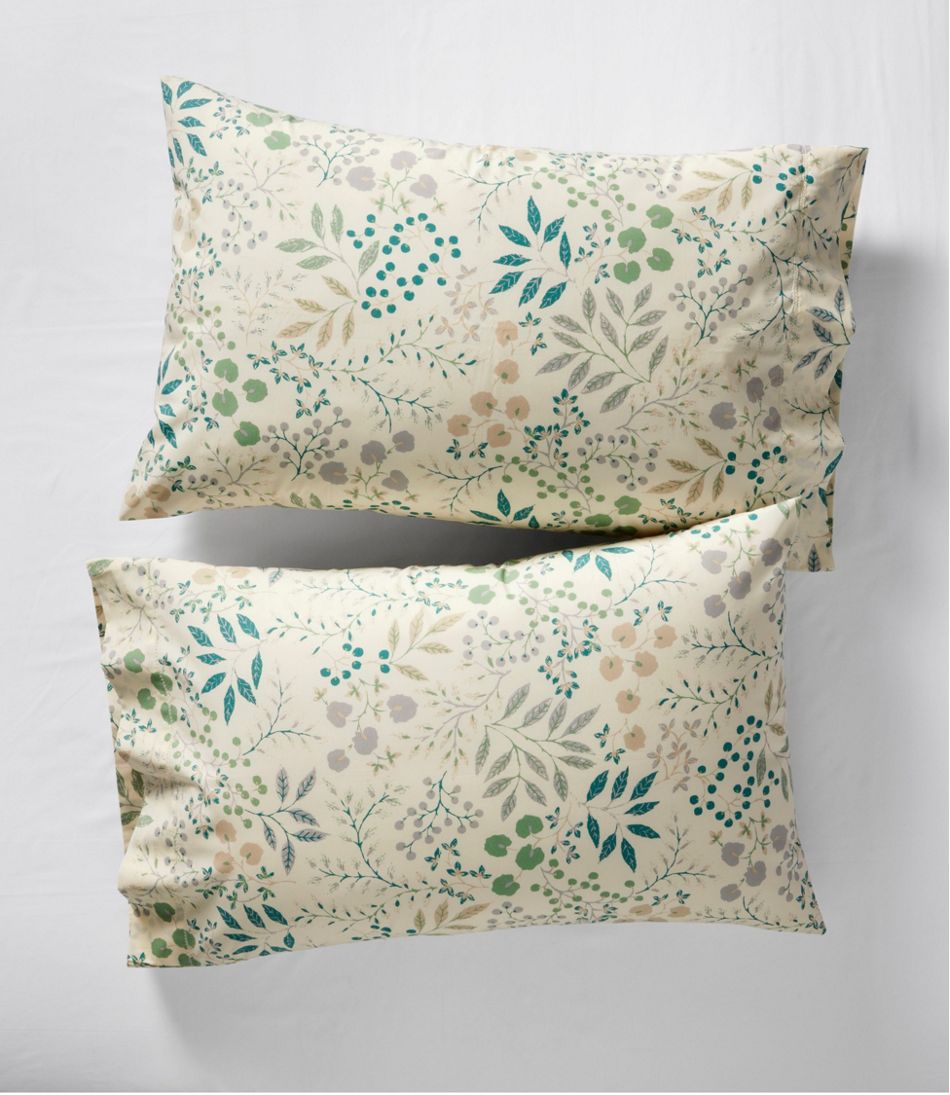 280-Thread-Count Pima Cotton Percale Sheet Set, Print - Image 3