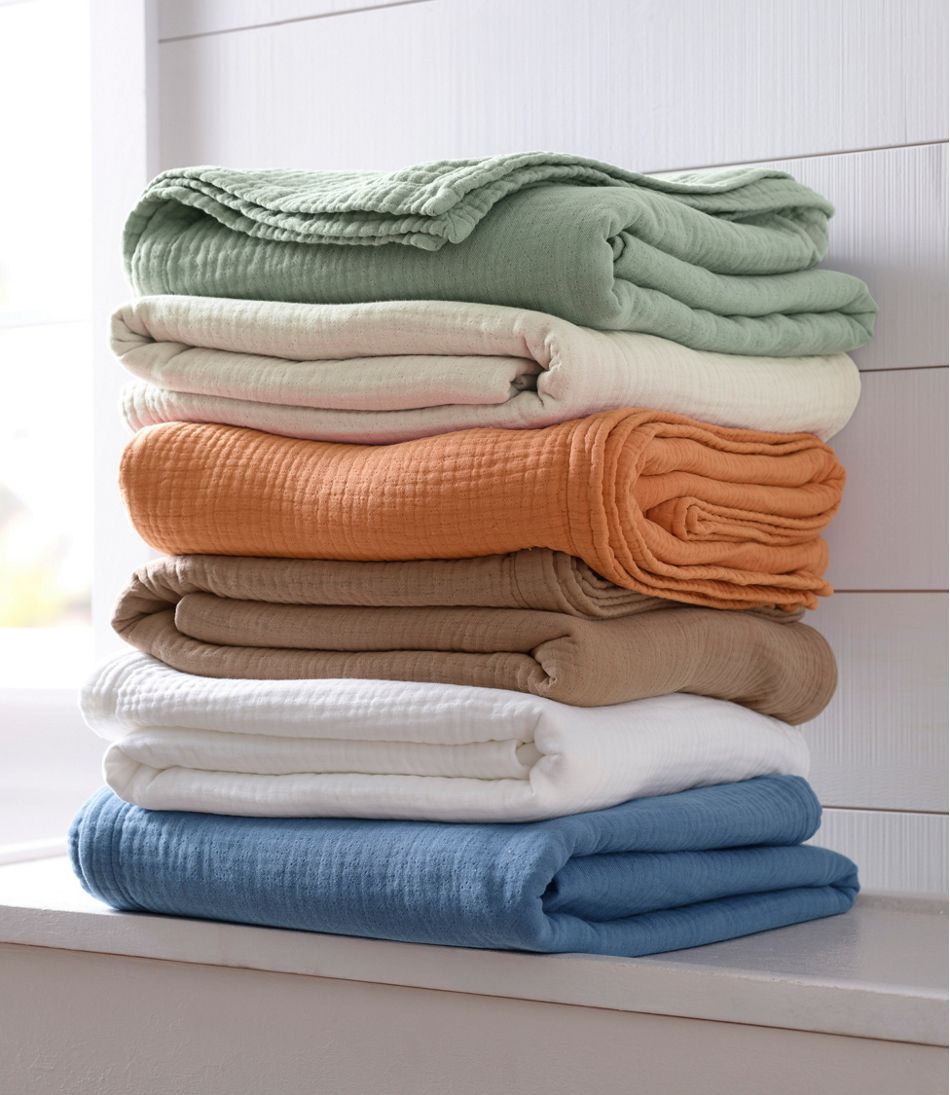 Lightweight Cotton Gauze Blanket - Image 5