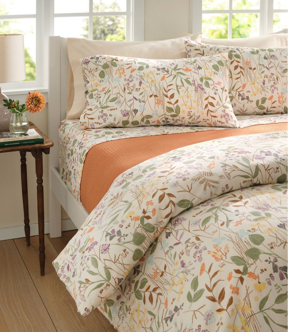 Birch Floral Flannel Sheet Collection - Image 4