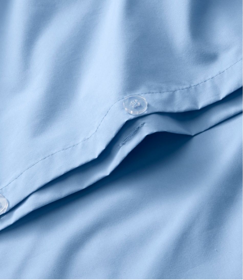 280-Thread-Count Pima Cotton Percale Comforter Cover Collection - Image 4