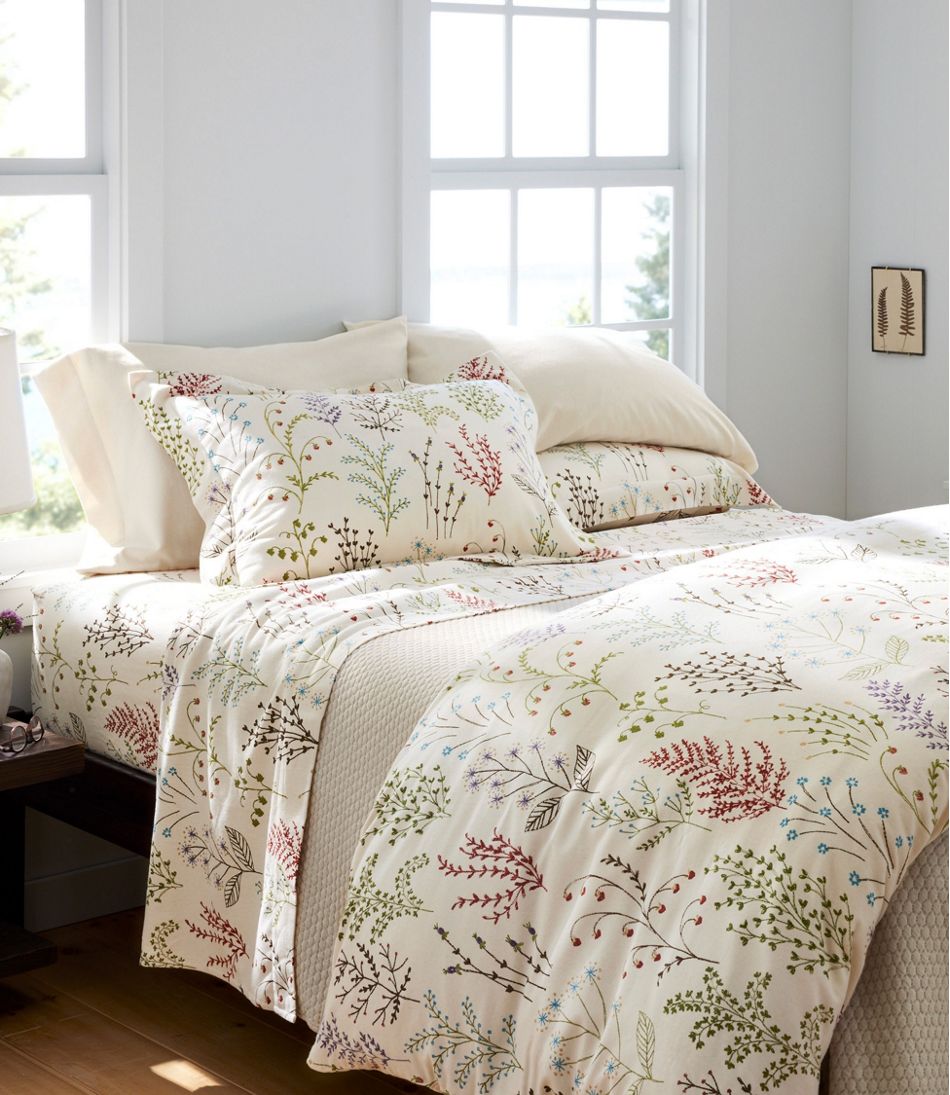 Botanical Floral Flannel Sheet Collection - Image 2
