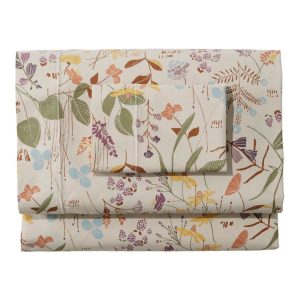 Birch Floral Percale Sheet Collection