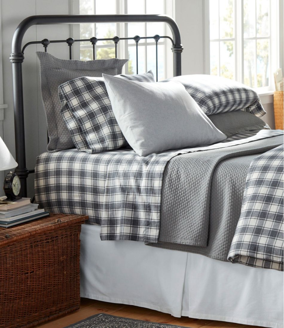 Ultrasoft Comfort Flannel Sheet Set, Check - Image 2