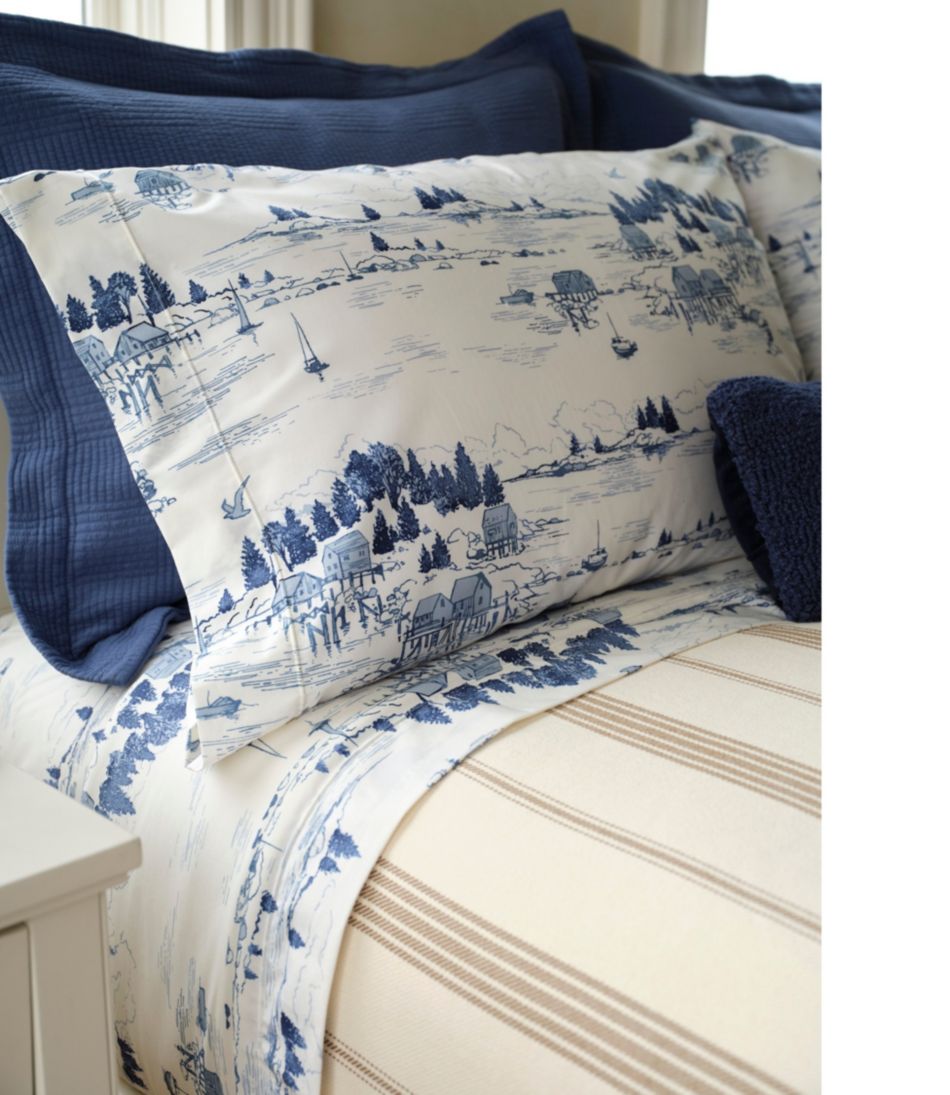 Coastal Landscape Percale Sheet Collection - Image 2