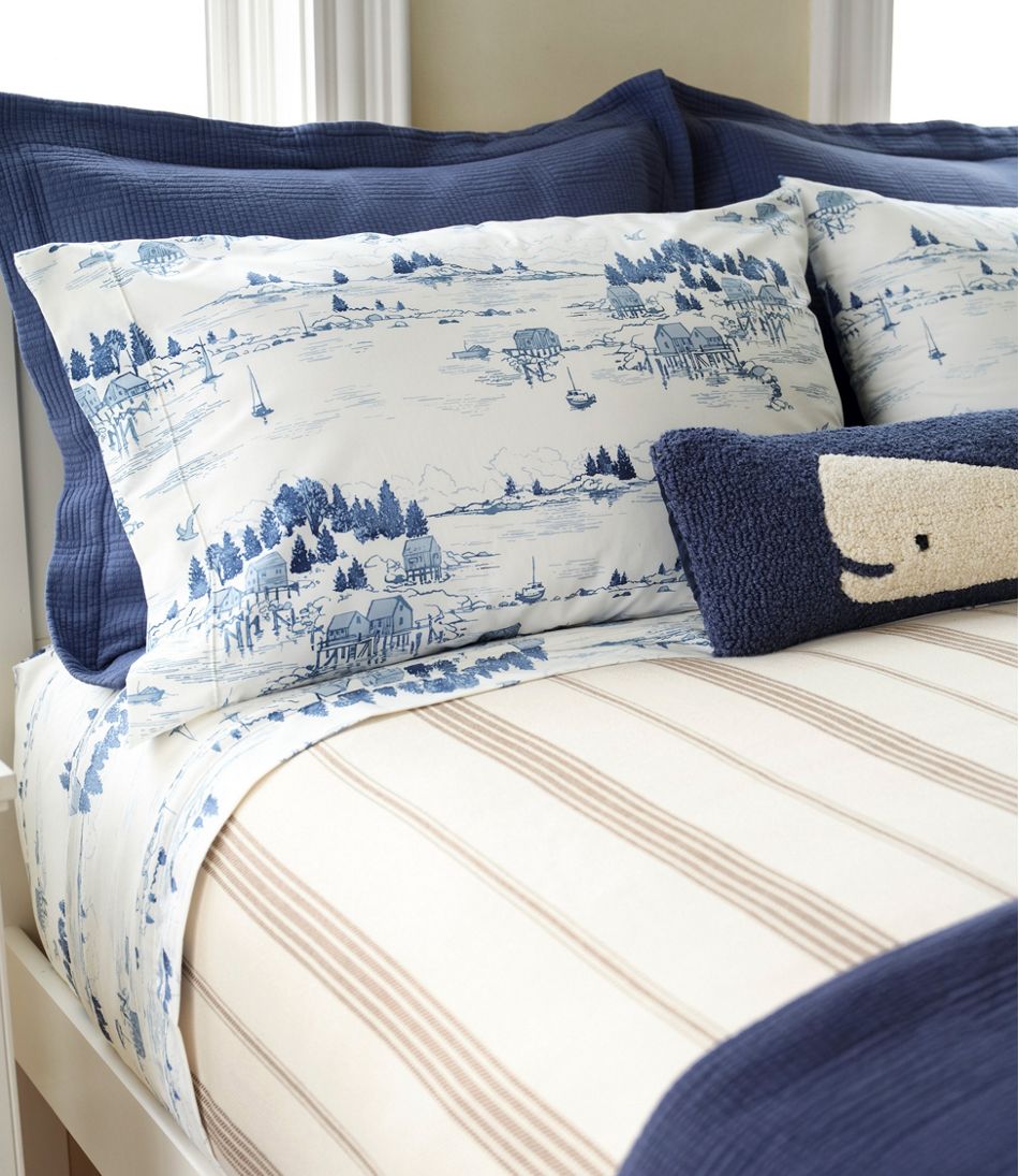 Coastal Landscape Percale Sheet Collection - Image 4