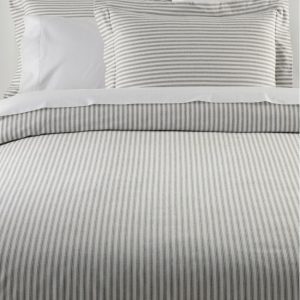 Ultrasoft Comfort Flannel Comforter Cover Collection, Stripe