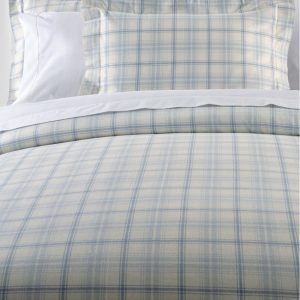 Ultrasoft Comfort Flannel Comforter Cover Collection, Plaid