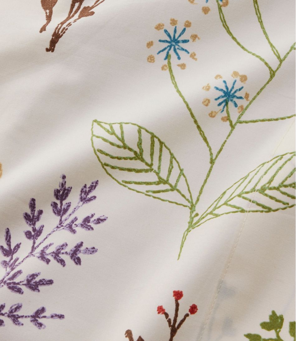 Botanical Floral Percale Sheet Collection - Image 4