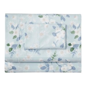 Premium Egyptian Percale Sheet Collection, Daisy