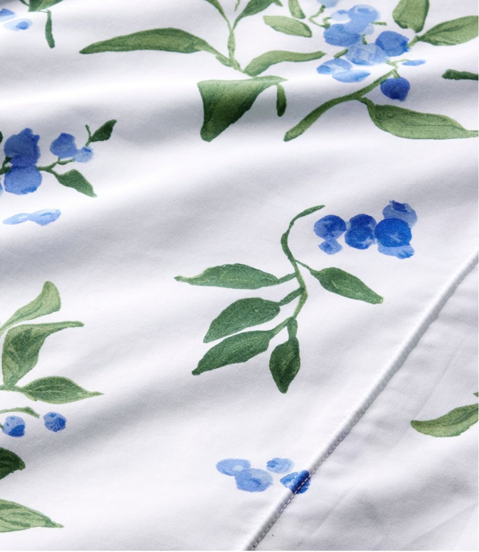 Jess Franks Blueberry Print Percale Sheet Set Collection - Image 4
