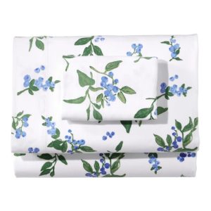 Jess Franks Blueberry Flannel Sheet Collection