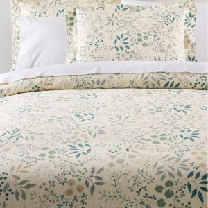 280-Thread-Count Pima Cotton Percale Comforter Cover Collection, Print