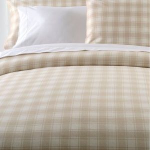 Ultrasoft Comfort Flannel Comforter Cover Collection, Check