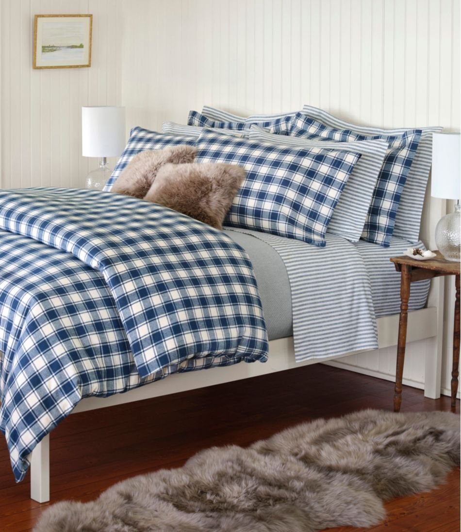 Ultrasoft Comfort Flannel Comforter Cover Collection, Check - Image 2
