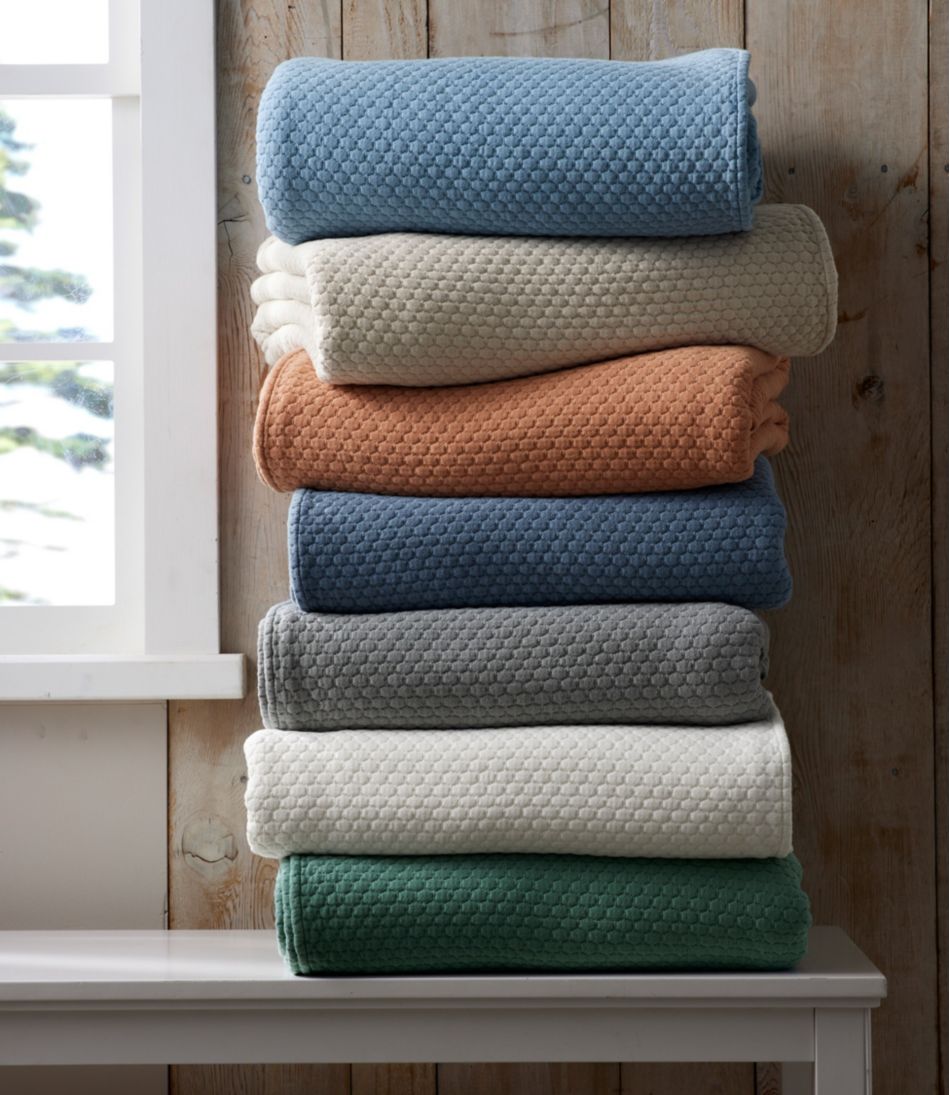 Organic Honeycomb Matelass?? Bedspread - Image 5