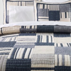 Striped Patchwork Quilt Collection