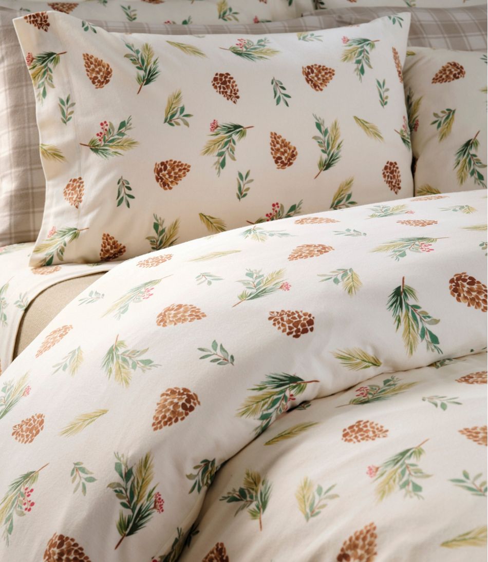 Evergreen Flannel Comforter Cover Collection - Image 2